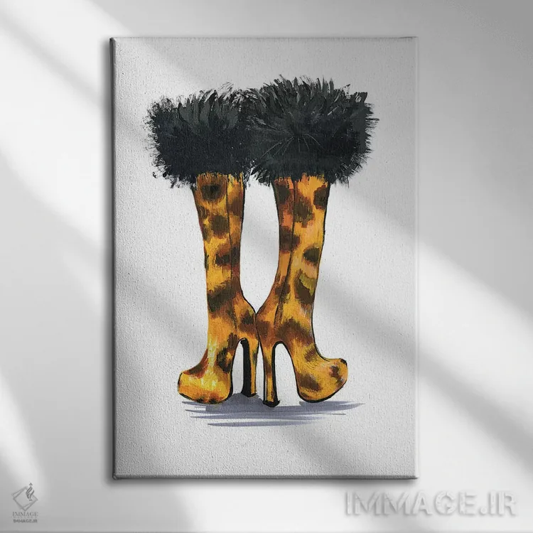 تابلو دکوراتیو آن را عالی انجام بده اثر رونگرونگ دوو - نمای روبهرو روی دیوار