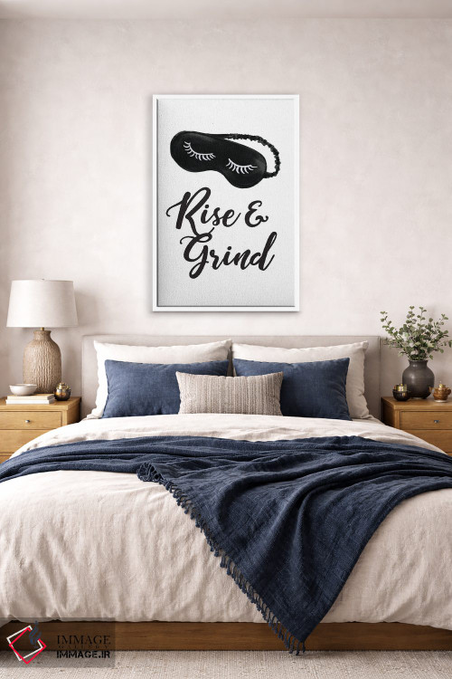 تابلو دکوراتیو بلند شو و بجنگ اثر رونگرونگ دوو - D5W