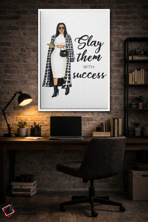 تابلو دکوراتیو آنها را با موفقیت از پا درآور اثر رونگرونگ دوو - D4W