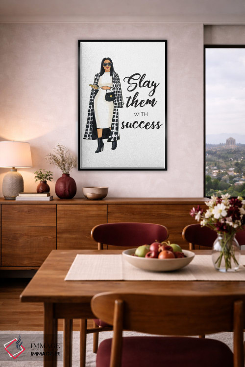 تابلو دکوراتیو آنها را با موفقیت از پا درآور اثر رونگرونگ دوو - D5B