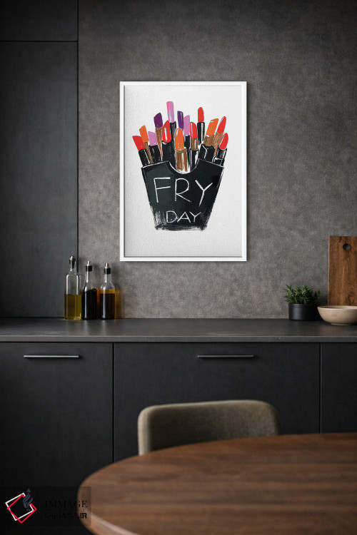 تابلو دکوراتیو جمعه سرخ کردنی اثر رونگرونگ دوو - D1W