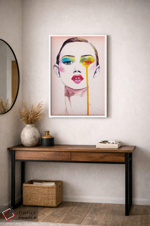 تابلو دکوراتیو آرایش اثر رونگرونگ دوو - D3W