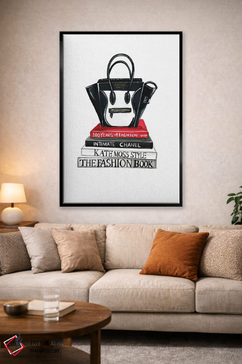 تابلو دکوراتیو کیف سلین اثر رونگرونگ دوو - D1B