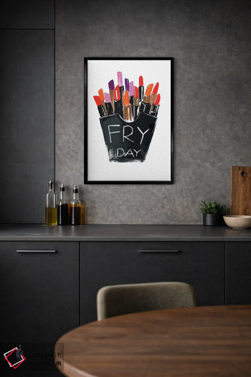 تابلو دکوراتیو جمعه سرخ کردنی اثر رونگرونگ دوو - D2B