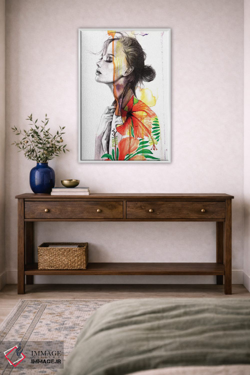 تابلو دکوراتیو در لحظه اثر رونگرونگ دوو - D2W