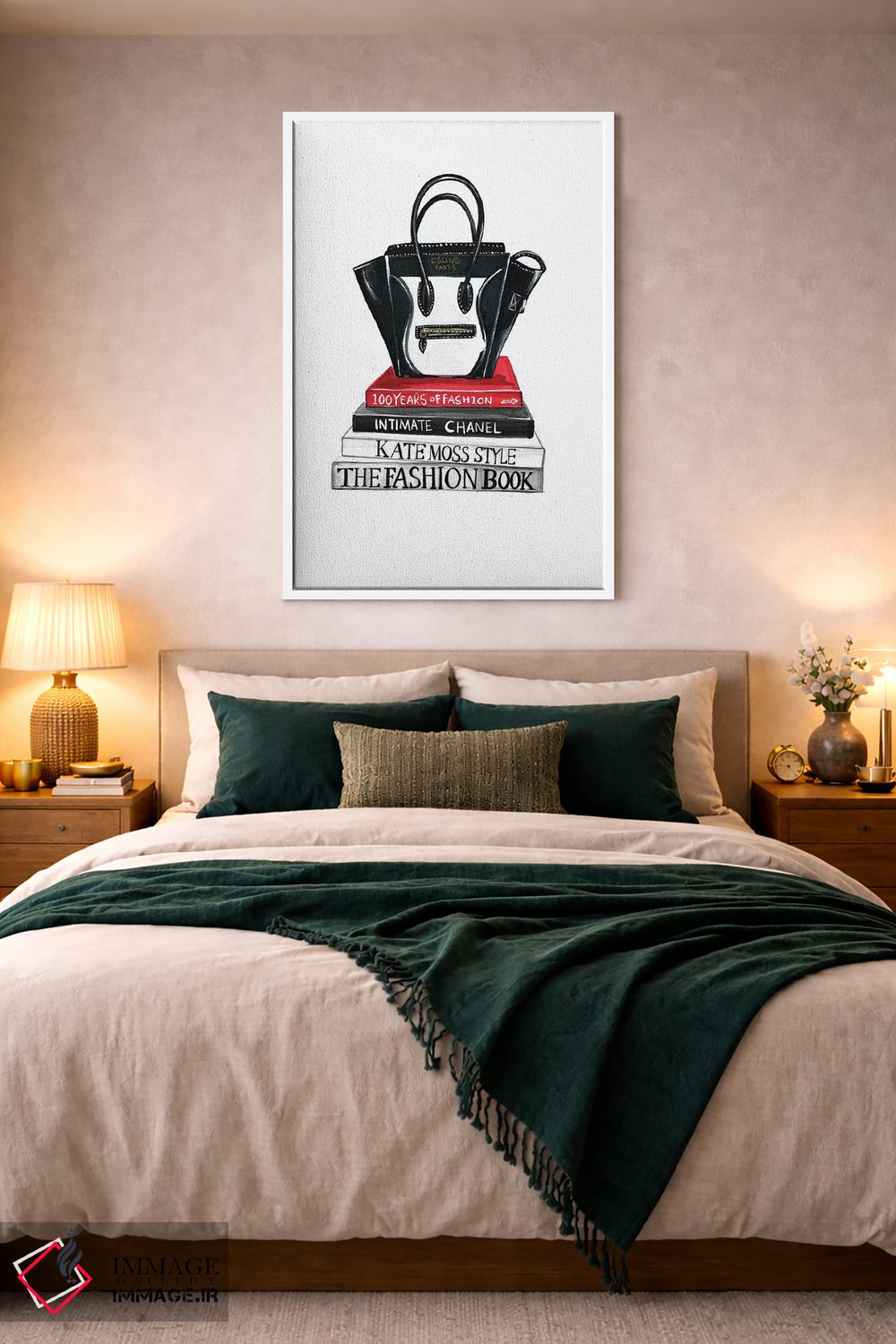 تابلو دکوراتیو کیف سلین اثر رونگرونگ دوو - D2W