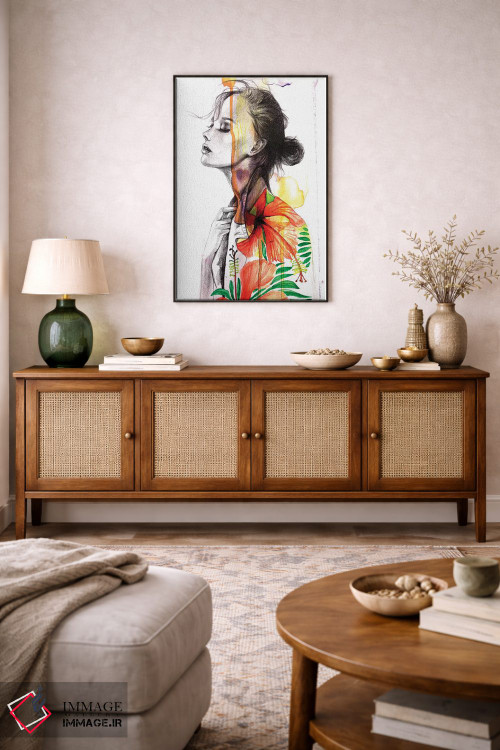 تابلو دکوراتیو در لحظه اثر رونگرونگ دوو - D3B