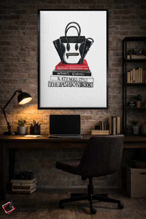 تابلو دکوراتیو کیف سلین اثر رونگرونگ دوو - D5B