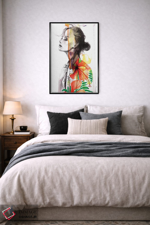 تابلو دکوراتیو در لحظه اثر رونگرونگ دوو - D6B