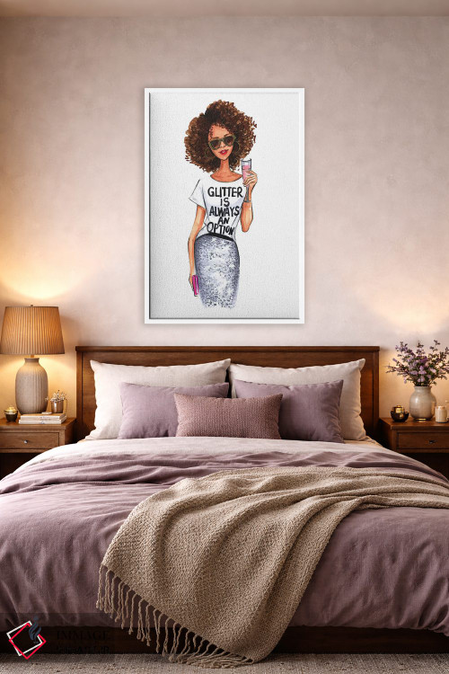 تابلو دکوراتیو اکلیل همیشه یک گزینه است اثر رونگرونگ دوو - D3W