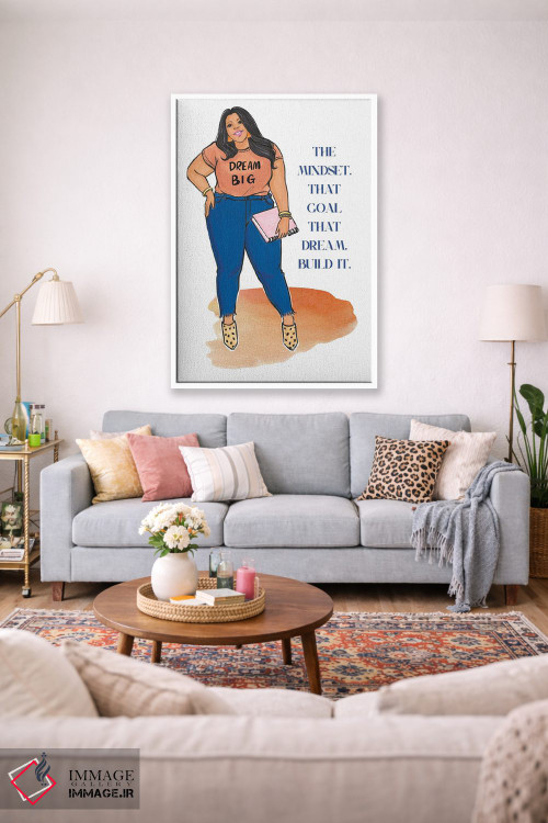 تابلو دکوراتیو آن را بساز اثر رونگرونگ دوو - D2W