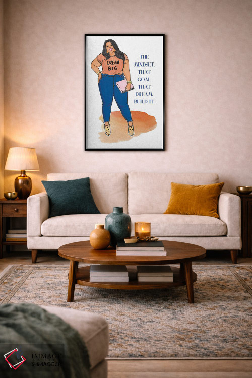 تابلو دکوراتیو آن را بساز اثر رونگرونگ دوو - D3B