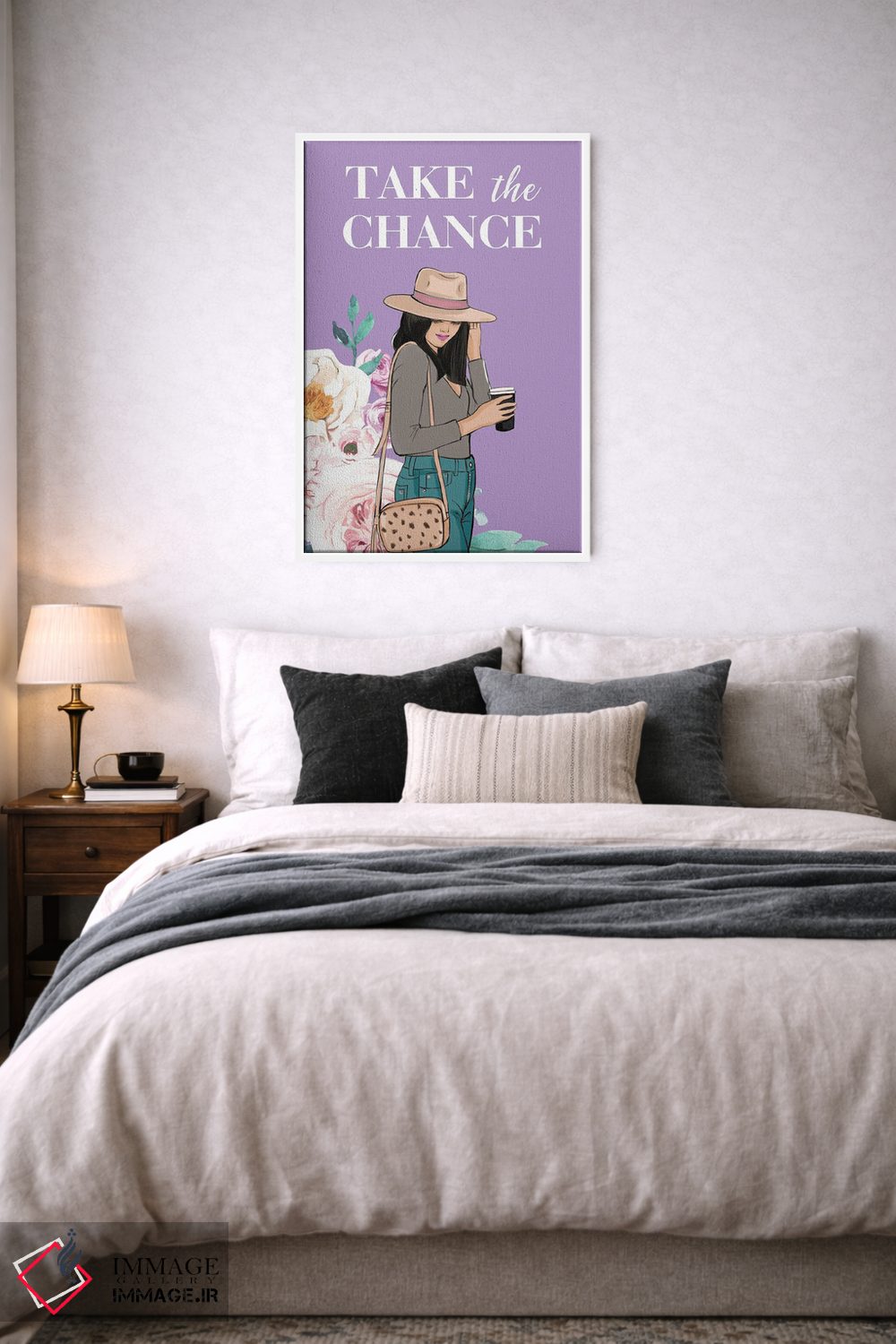 تابلو دکوراتیو فرصت را غنیمت بشمار اثر رونگرونگ دوو - D5W