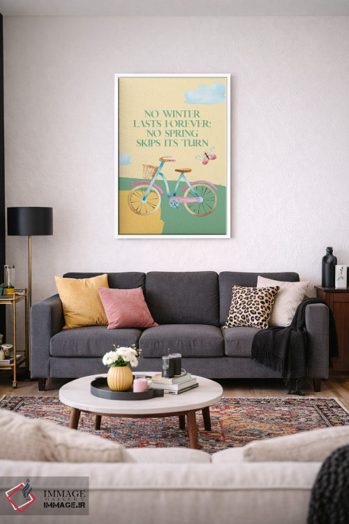 تابلو دکوراتیو فصل بهار اثر رونگرونگ دوو - D2W