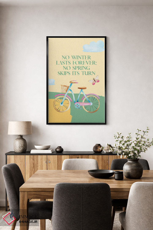 تابلو دکوراتیو فصل بهار اثر رونگرونگ دوو - D3B