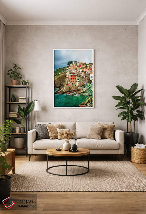 تابلو دکوراتیو La Spezia Province, Liguria Region, Italy,شهر ساحلی ریوماج… اثر ریچارد دووال - D1W
