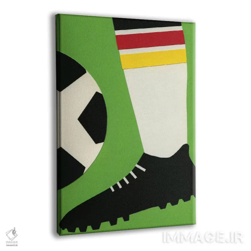 تابلو دکوراتیو تیم آلمان اثر روزی فایست - نمای پرسپکتیو محصول