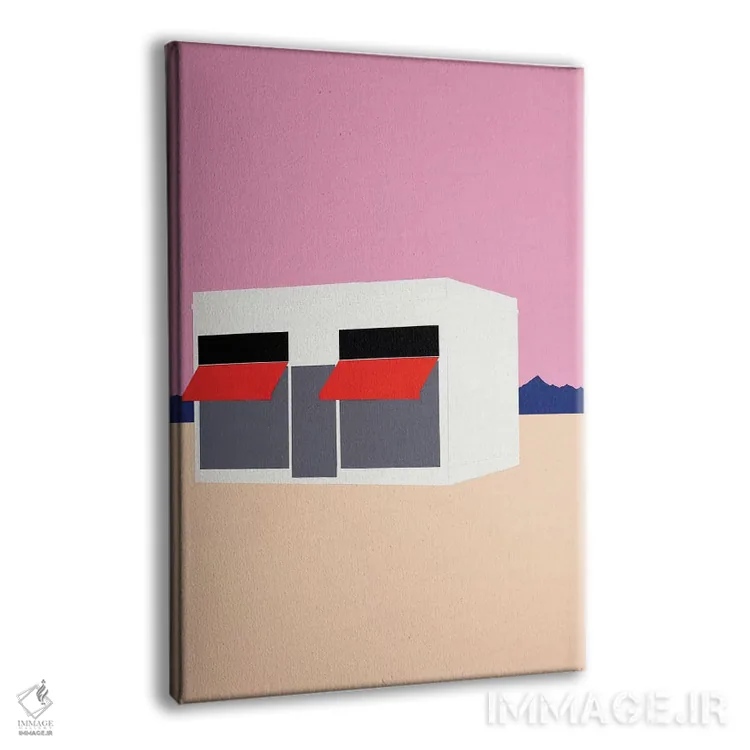 تابلو دکوراتیو بوتیک غروب اثر روزی فایست - نمای پرسپکتیو محصول