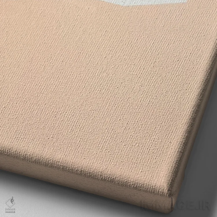 تابلو دکوراتیو بوتیک غروب اثر روزی فایست - نمای نزدیک بافت بوم