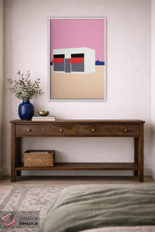 تابلو دکوراتیو بوتیک غروب اثر روزی فایست - D3W