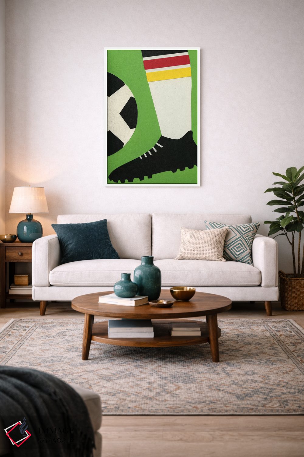 تابلو دکوراتیو تیم آلمان اثر روزی فایست - D4W