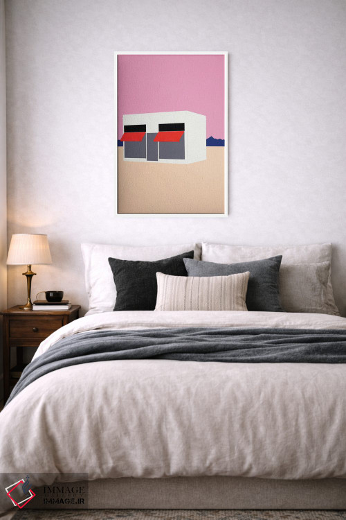 تابلو دکوراتیو بوتیک غروب اثر روزی فایست - D6W