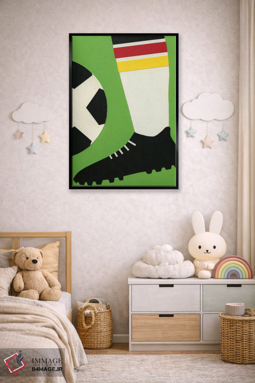 تابلو دکوراتیو تیم آلمان اثر روزی فایست - D6B