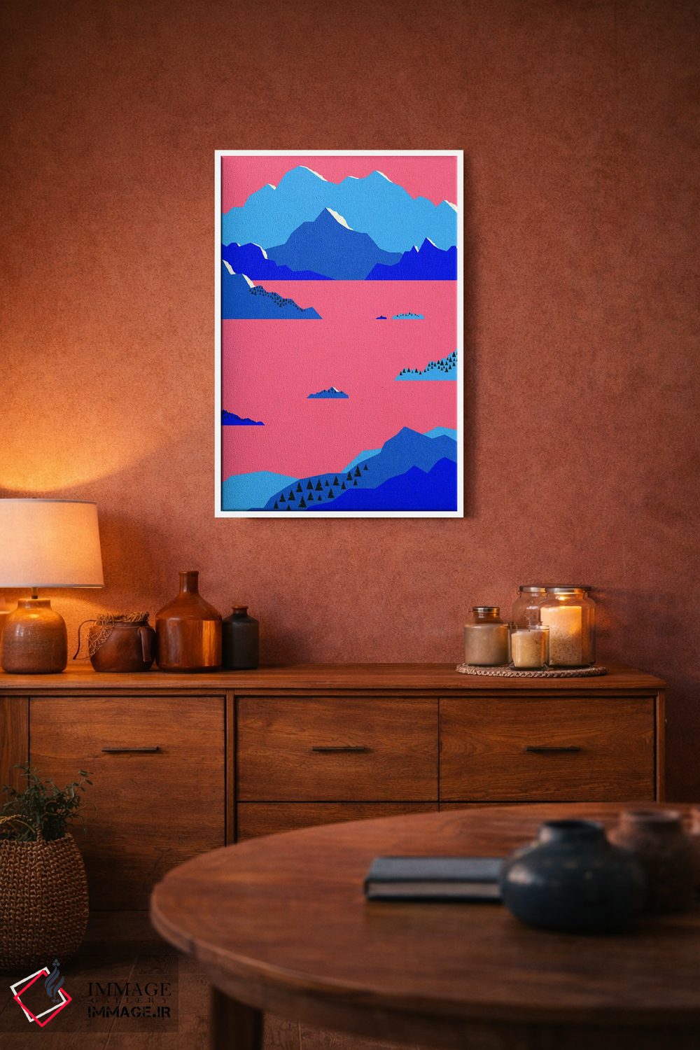 تابلو دکوراتیو صبح سوئدی I اثر روزی فایست - D3W