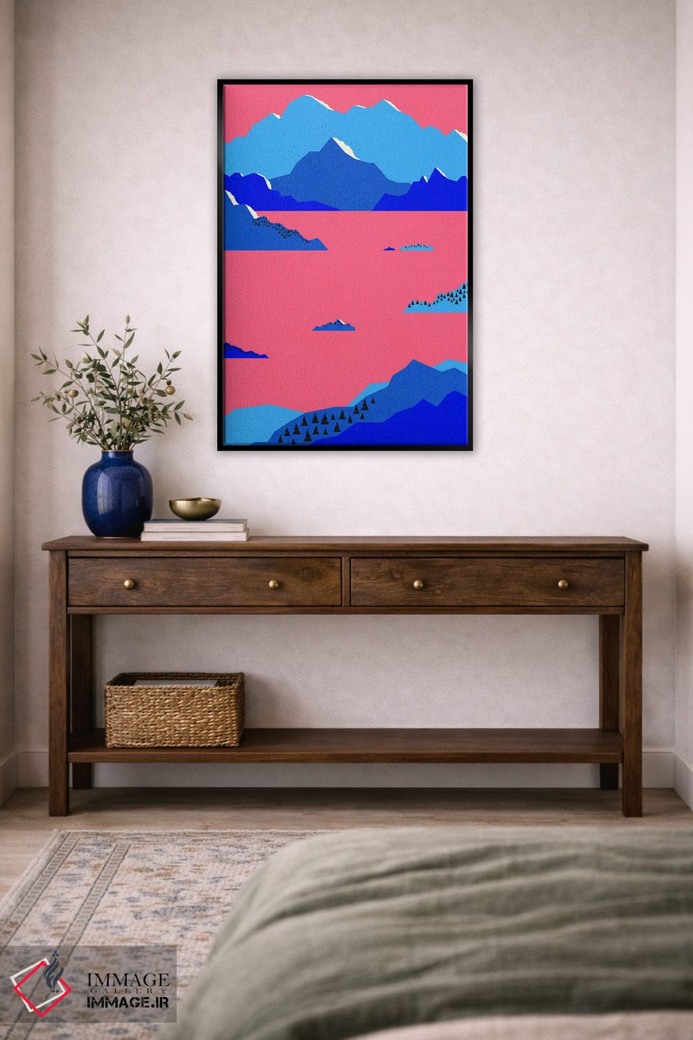 تابلو دکوراتیو صبح سوئدی I اثر روزی فایست - D5B