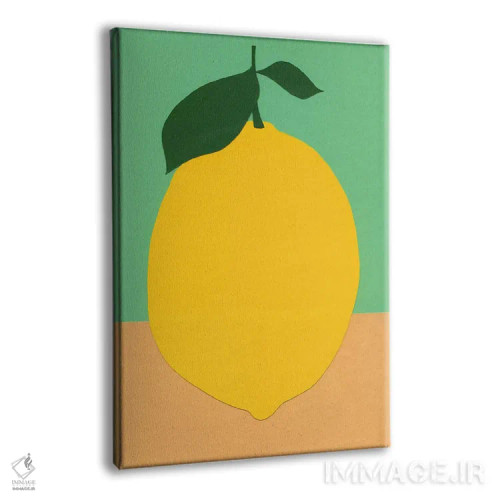 تابلو مینیمال لیمو اثر روزی فایست - نمای پرسپکتیو محصول