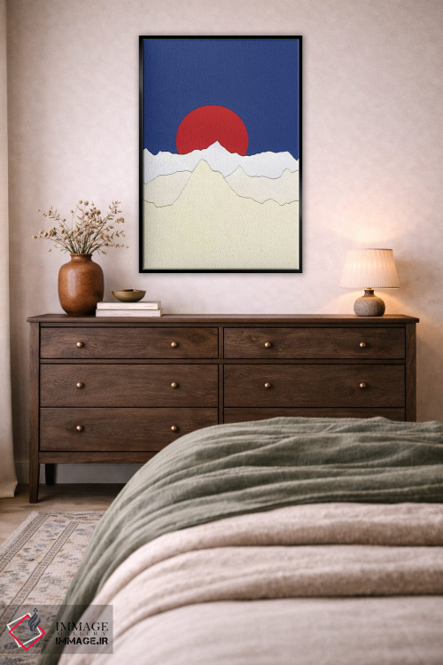 تابلو دکوراتیو آلپ فرانسه اثر روزی فایست - D4B