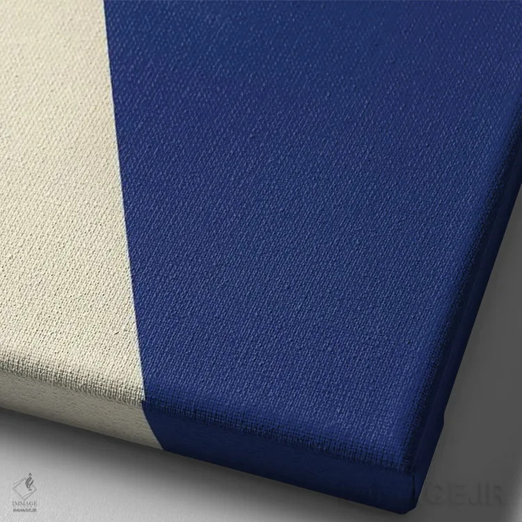 تابلو دکوراتیو توپ تنیس در حال پرش اثر روزی فایست - نمای نزدیک بافت بوم