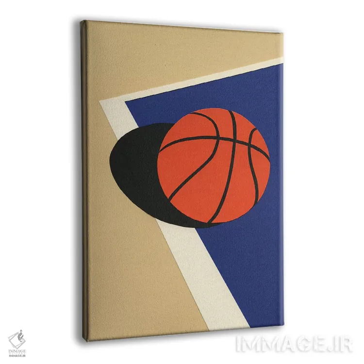 تابلو دکوراتیو تیم بسکتبال اوکلند ۱ اثر روزی فایست - نمای پرسپکتیو محصول