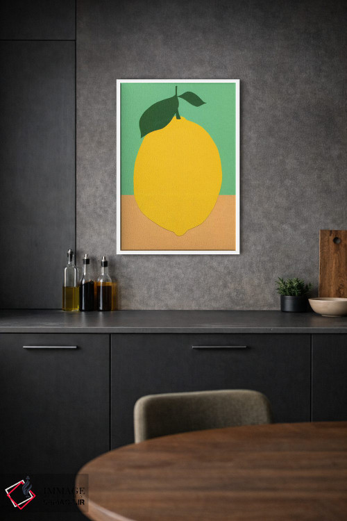 تابلو مینیمال لیمو اثر روزی فایست - D1W