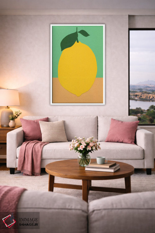 تابلو مینیمال لیمو اثر روزی فایست - D4W