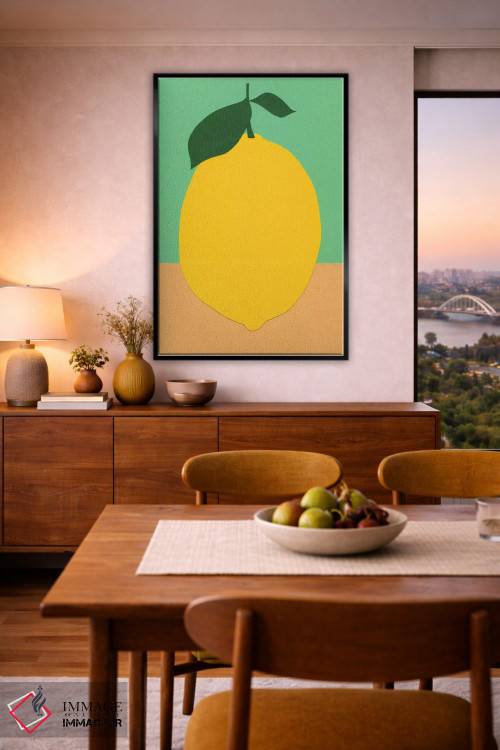 تابلو مینیمال لیمو اثر روزی فایست - D6B