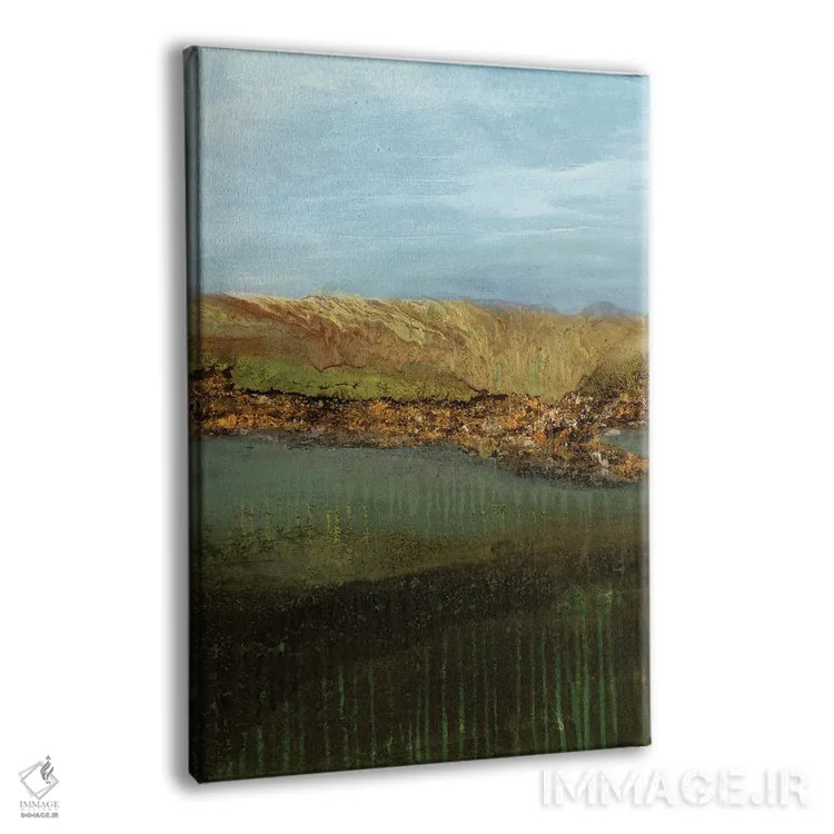 تابلو انتزاعی فقط زمانی که من بخواهم اثر روت فرامشتاین - نمای پرسپکتیو محصول