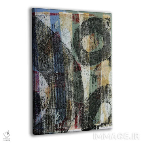 تابلو انتزاعی دوباره بگو ۲ اثر روت فرامشتاین - نمای پرسپکتیو محصول