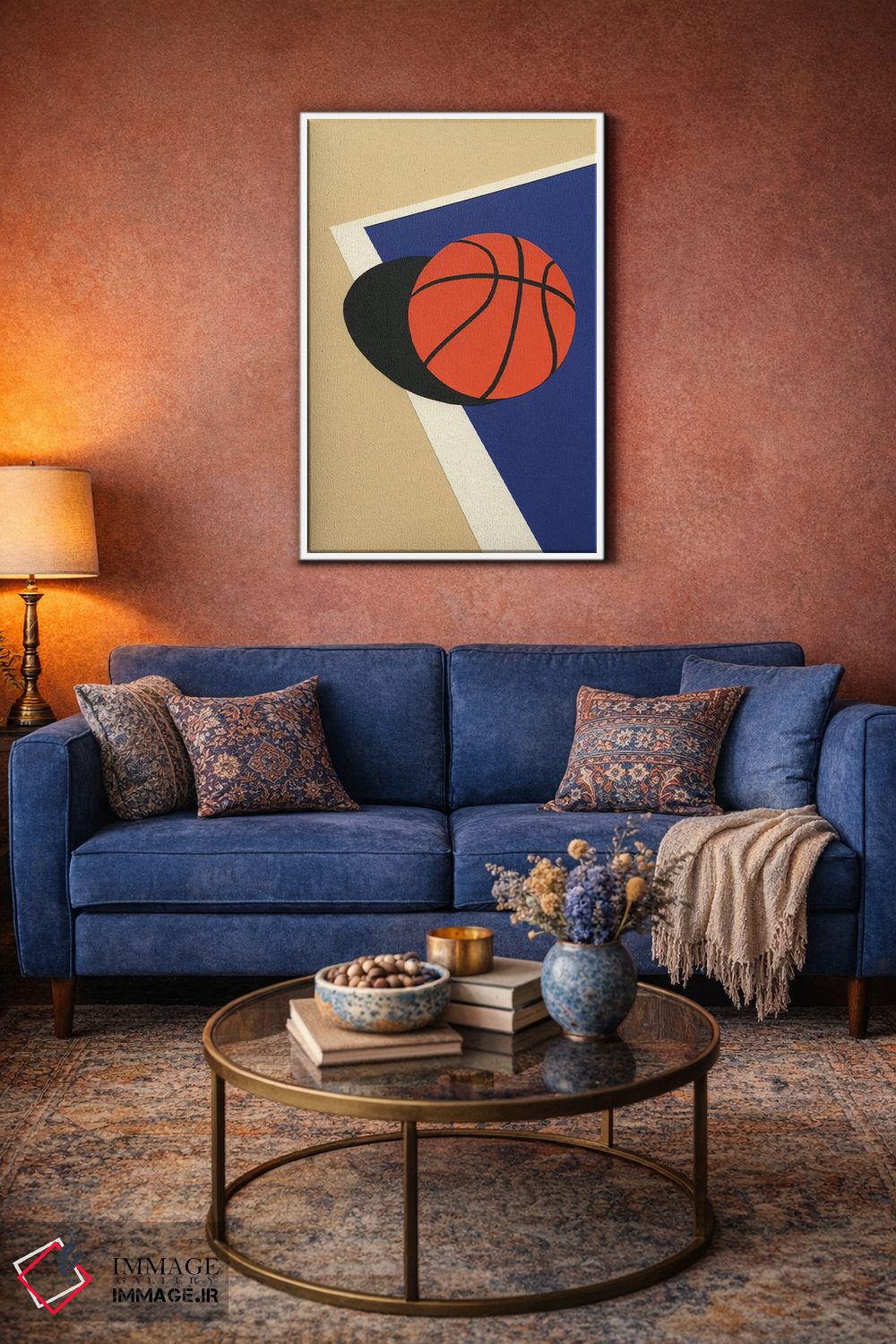 تابلو دکوراتیو تیم بسکتبال اوکلند ۱ اثر روزی فایست - D4W