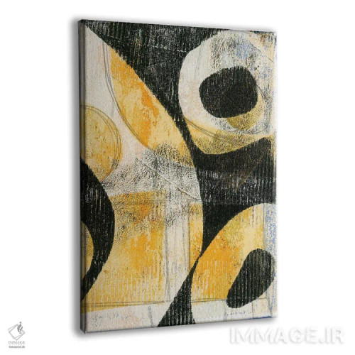 تابلو انتزاعی دوباره بگو ۱ اثر روت فرامشتاین - نمای پرسپکتیو محصول