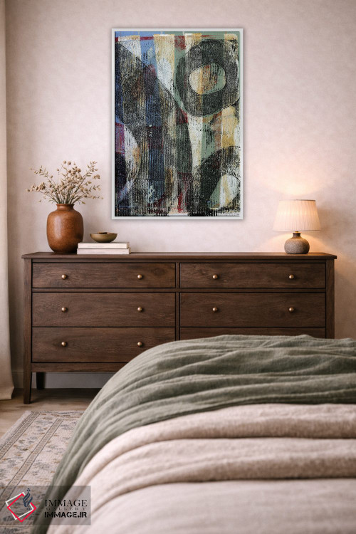 تابلو انتزاعی دوباره بگو ۲ اثر روت فرامشتاین - D2W