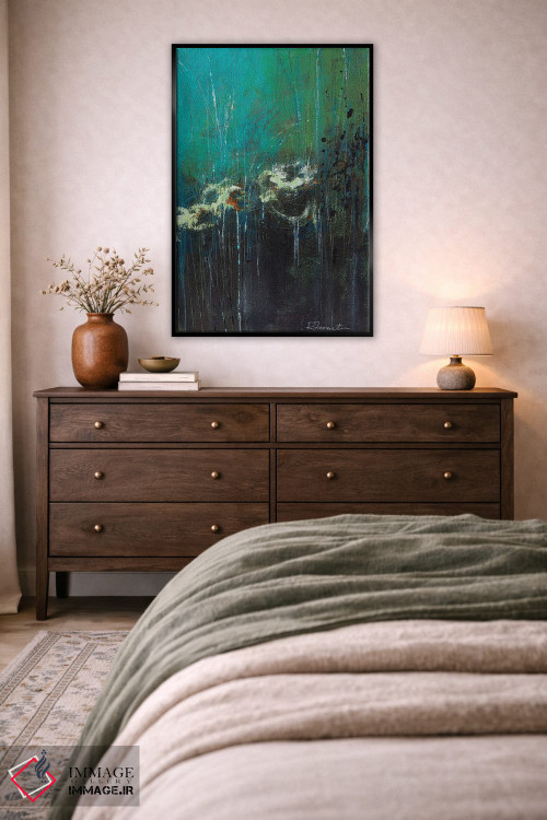 تابلو انتزاعی رشد وحشی اثر روت فرامشتاین - D6B