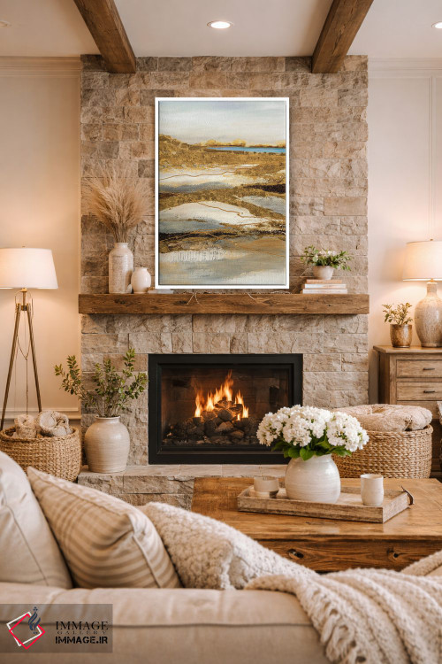 تابلو دکوراتیو بیا آن طرف برویم اثر روت فرامشتاین - D1W