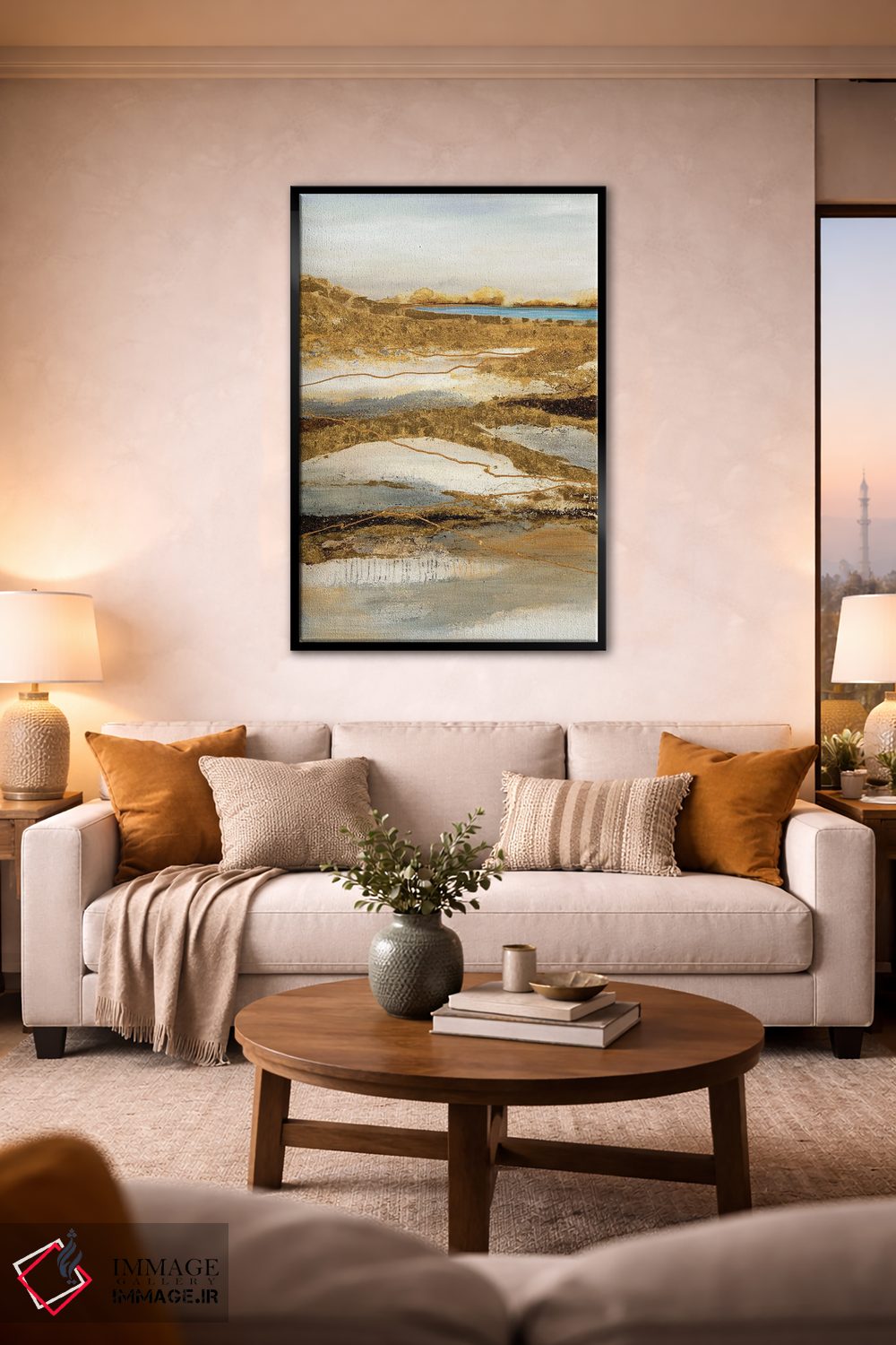 تابلو دکوراتیو بیا آن طرف برویم اثر روت فرامشتاین - D3B