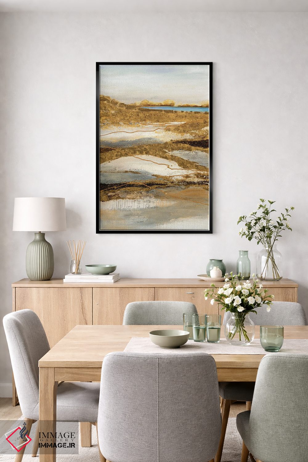 تابلو دکوراتیو بیا آن طرف برویم اثر روت فرامشتاین - D6B