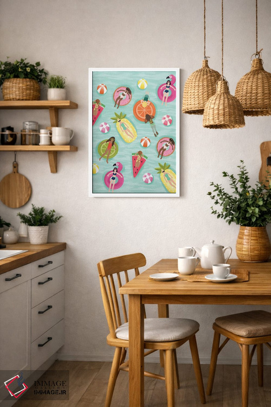 تابلو دکوراتیو برشی از تابستان ۱ اثر ریشل گارن - D2W