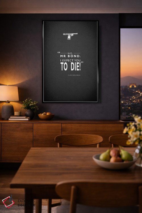 تابلو مینیمال گلدفینگر اثر مارک روگان - D2B