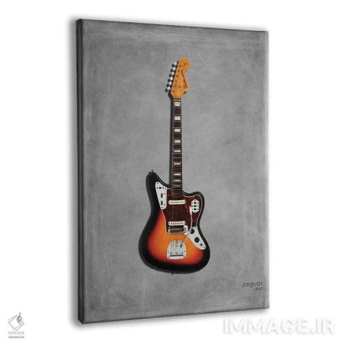 تابلو دکوراتیو فندر جگوار مدل ۱۹۶۷ اثر مارک روگان - نمای پرسپکتیو محصول