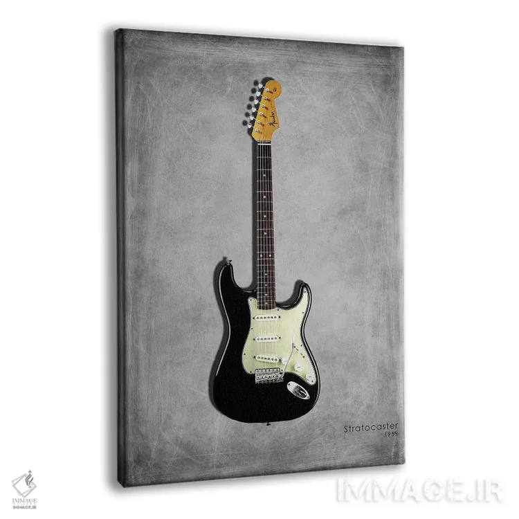 تابلو دکوراتیو فندر استراتوکستر مدل ۱۹۵۹ اثر مارک روگان - نمای پرسپکتیو محصول