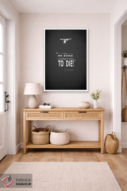 تابلو مینیمال گلدفینگر اثر مارک روگان - D4W